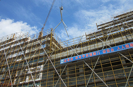 浑南区沈阳脚手架租赁案例展示图四
