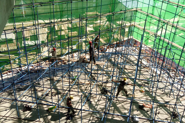 沈阳脚手架回收时要注意防护 沈阳脚手架回收时要注意防护